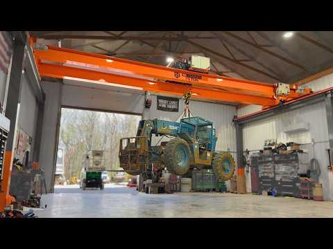 Building an Overhead Shop Crane!  (4 Years in the Making!)