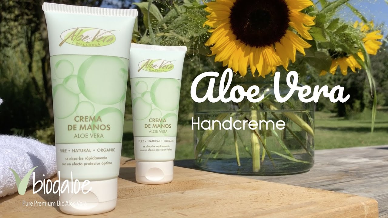 Aloe Vera Handcreme mit Bio Aloe vera | als BIODALOE bei MIVITA