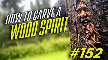 How to Carve a Wood Spirit #152 | Crooked Chisel TV | Learn to Carve #art #artist #woodcarving