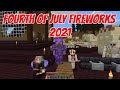 Fourth of July Fireworks on Minecraft 2021