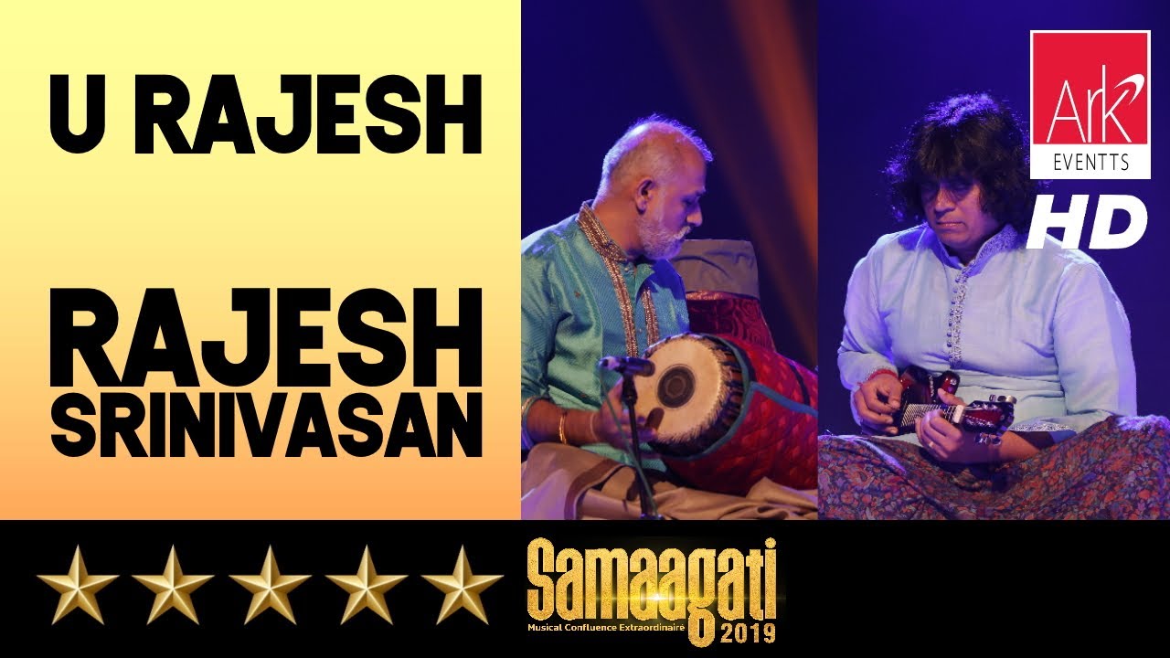 U Rajesh @ARKEventsindia - U Rajesh (Mandolin) & Rajesh Srinivasan (Mridangam ...