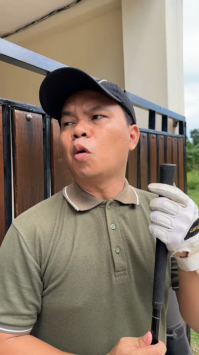 Husband Playing Golf #benkriswana #shorts