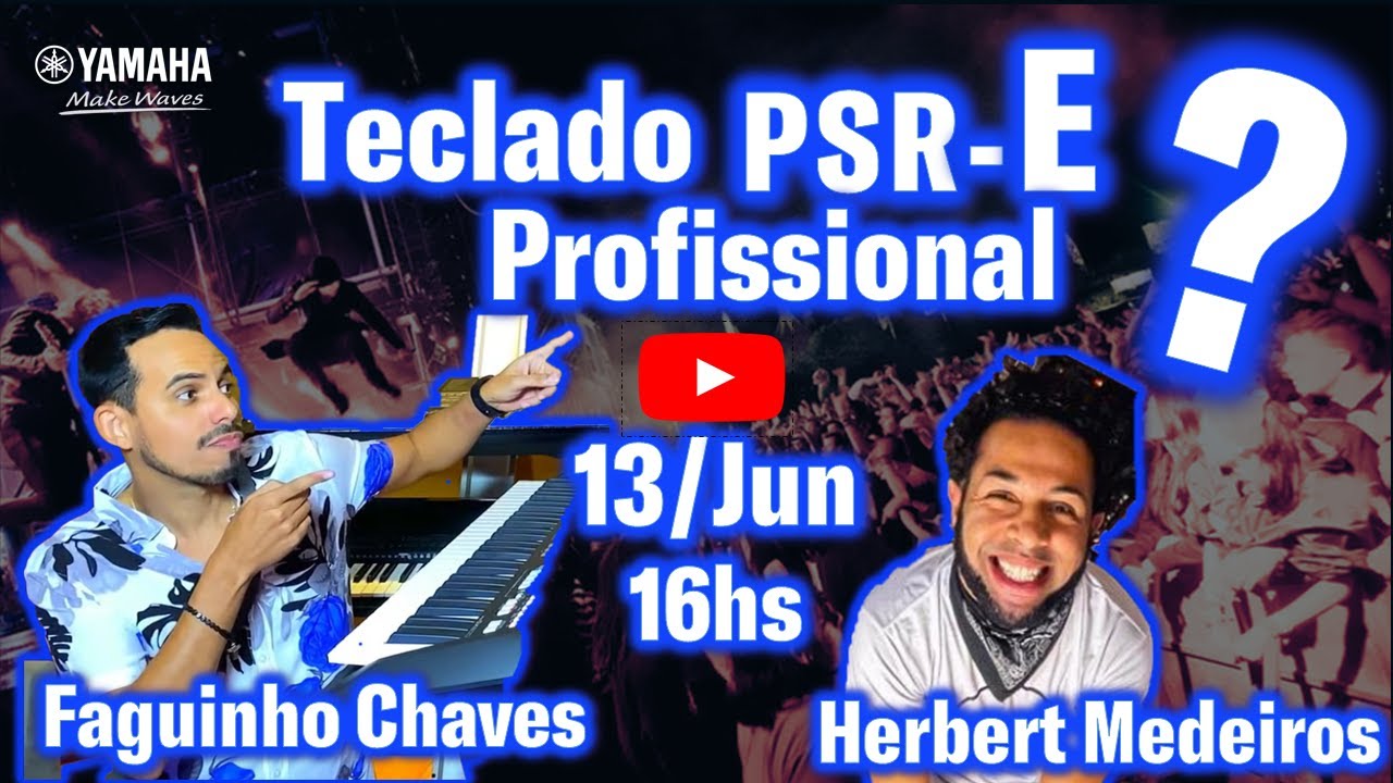 Teclado PSR-E pra uso Profissional?