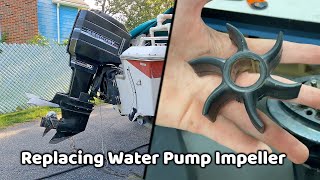 Replacing Water Pump Impeller in Old Mercury Outboard