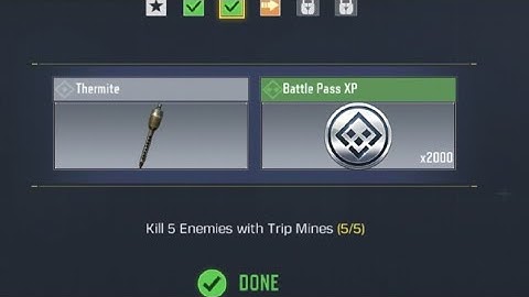 COD Mobile Kill 5 Enemies With Trip Mines Task Complete