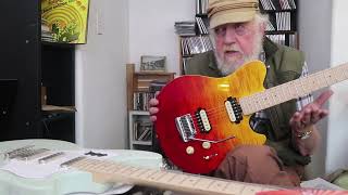 Sterling By Music Man Quilted Red