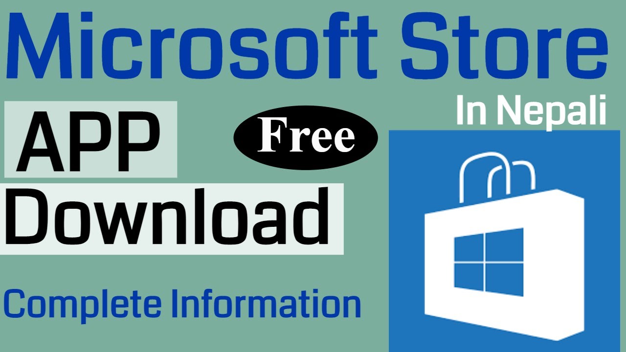 What is Microsoft Store in nepali | Download App from Microsoft Store | Technical Nepal