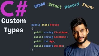 C# Custom Types (Class, Struct, Record, Enum)