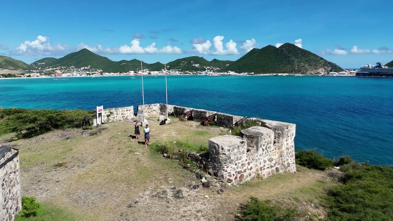 Fort Amsterdam Divi Little Bay St Maarten Full Drone Video