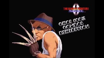 KOF 2K: Choi 100% Combos Exhibition
