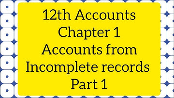 12th Accountancy chapter 1 illustration 19 in tamil