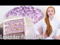 Amazing Lavender Cake Recipe - with Peach Preserves & Meringue Buttercream!