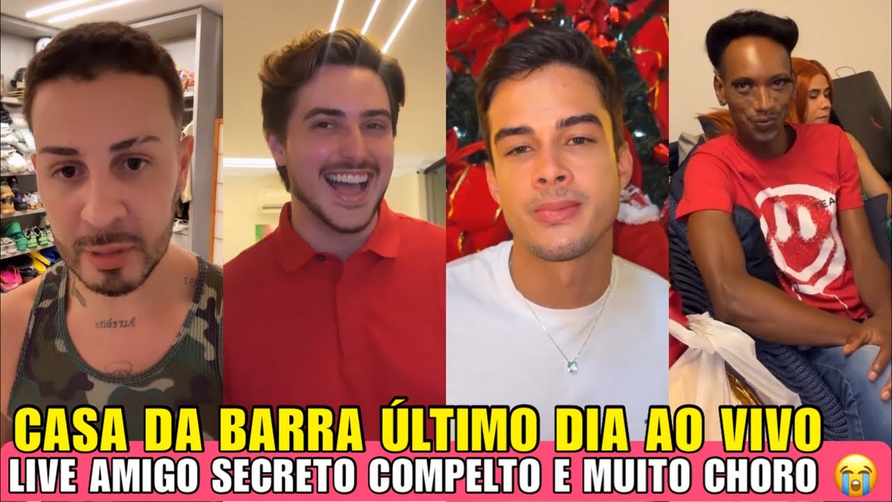 CARLINHOS MAIA LIVE AMIGO SECRETO DA CASA DA BARRA AO VIVO, CARLINHOS MAIA AO VIVO AGORA 01/12/23