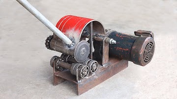 Make your work easier with DIY Pipe Cutting Machine