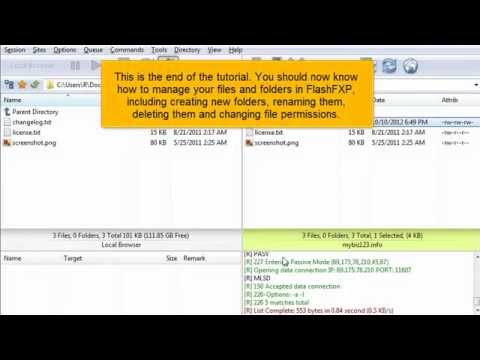 How to Manage Your Files Using FlashFXP (Flipper Host)