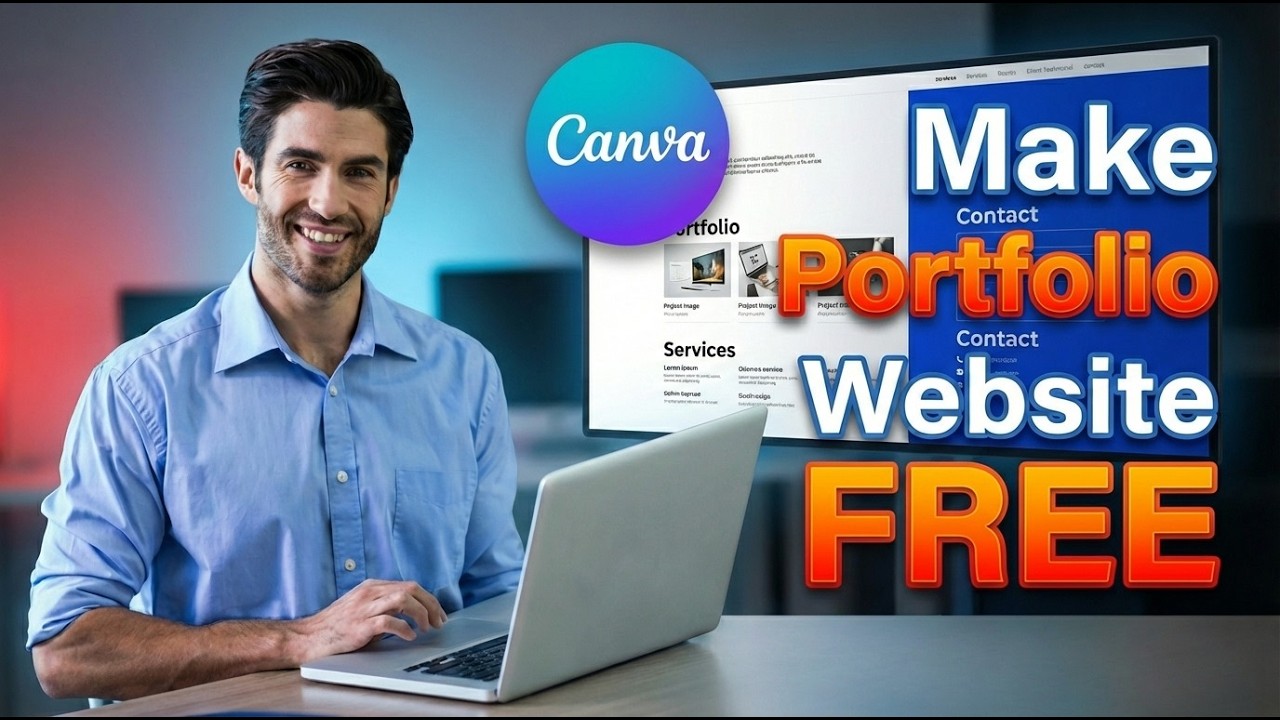 How to Make a Website in Canva | Step-by-Step Beginner Tutorial 2026