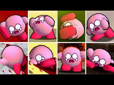 😂Tons of Kirby Death Animations - Super Mario 64 PC Port