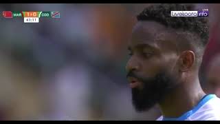 Cédric Bakambu Pénalité MANQUÉE | Maroc 1-1  RD Congo | Coupe d’Afrique 2024