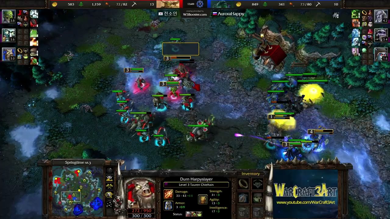 Happy(UD) vs So.in(ORC) - Warcraft 3: Classic - RN8885