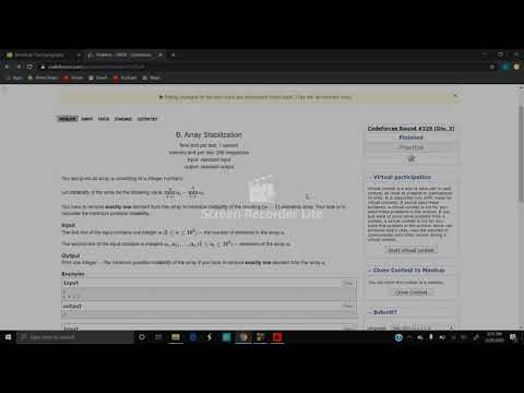 1095 B Array stabilisation