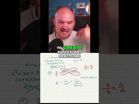 Solve Quadratics  Step by Step with Greatest Common Denominator