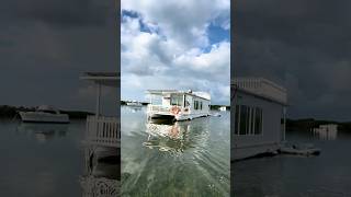THINGS TO DO | Off Grid House Boat Vacation #shorts #boats