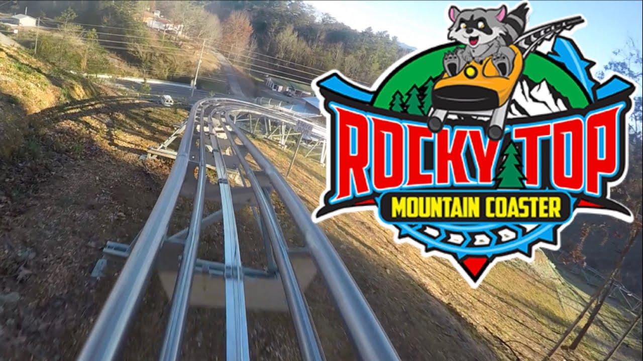 Rocky Top Mountain Coaster 60 FPS Mounted POV YouTube