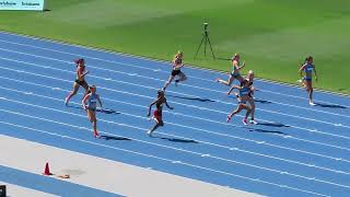 Ht3. 100m U14 Women, 2026 Australian Junior Athletic Championships, Brisbane 16/04/2026  Guide