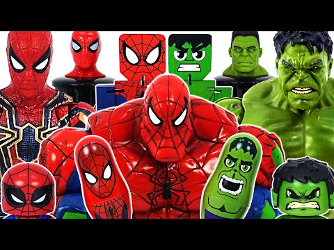 Transform <strong>into</strong> Spider-Hulk and <strong>defeat</strong> Thanos! | DuDuPopTOY