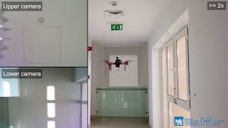 Indoor Floor Transition by a Fully-Autonomous UAV
