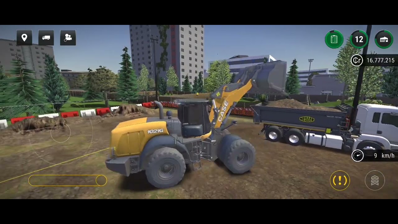 how to operate a wheel loader in construction simulator 3 🚧@rtxgamingke ...
