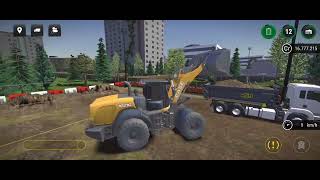 how to operate a wheel loader in construction simulator 3 🚧@rtxgamingke screenshot 4