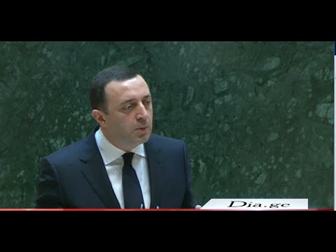 პრემიერ მინისტრის გამოსვლა პარლამენტში ხმაურის ფონზე 22.06.2022