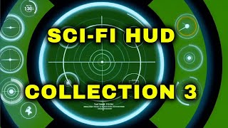SCI-FI HUD Collection Green Screen Effect 4K V3 SCI-FI HUD Collection Green Screen Effect 4K V3