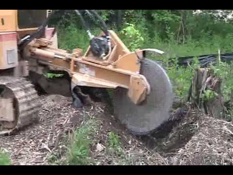 Kramer's Land Clearing - Rayco T-275 Stump Grinder