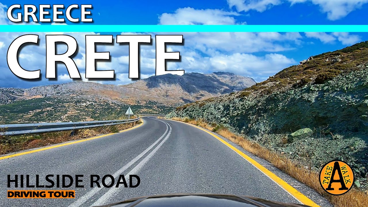 Crete Driving Routes Greece, Crete - Preveli to the Hills of Southern Crete - Driving Tour ...