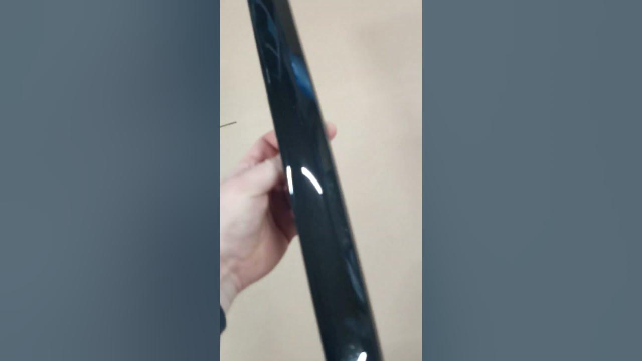 молдинг багажника приора чёрный глянец - YouTube