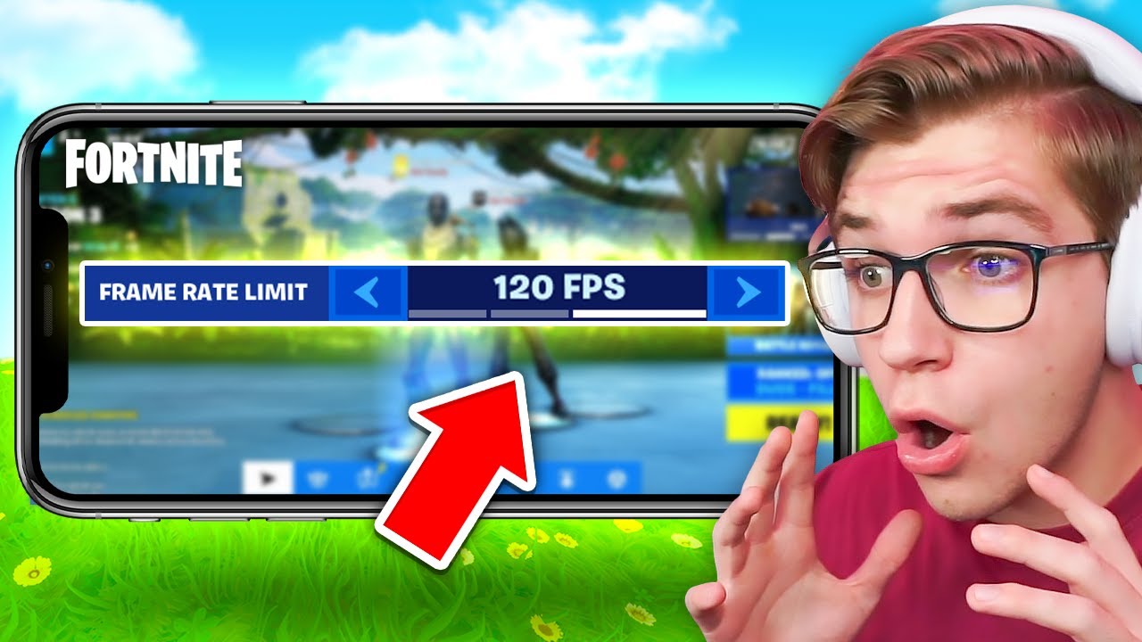 I Unlocked 120 FPS on Fortnite Mobile
