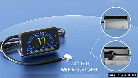 JIKONG BMS LCD Display 2.3 4.3 Inch Lithium Battery Smart Bms Accessories Intelligent Battery Level