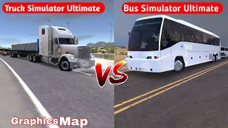 Truck Simulator Ultimate vs Bus Simulator Ultimate - Is the Graphics and Map the same? Comparison screenshot 2