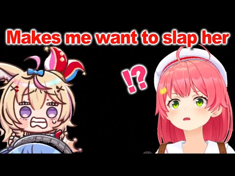 Polka feels like slapping Miko when she hummed Suichan's parody song [hololive/ Eng sub]