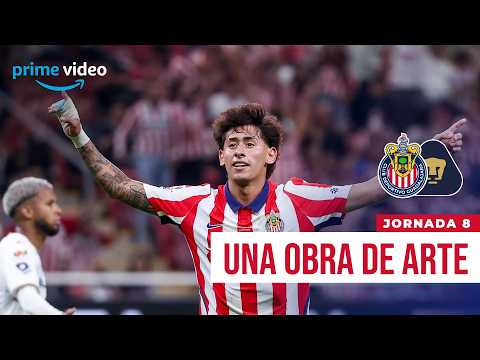⚽️ WHAT A STUNNER BY SANDOVAL 🤯 | CHIVAS vs PUMAS | MATCHDAY 8 AP26