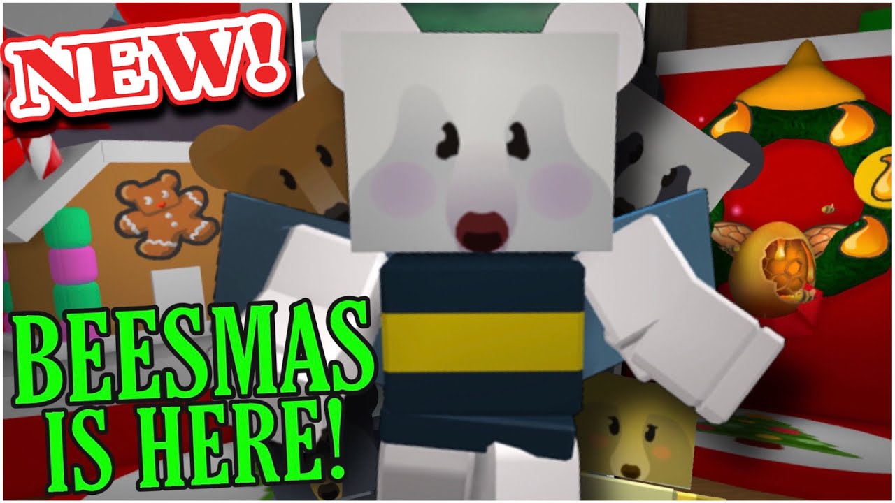 BEESMAS 2020 IS OFFICIALLY HERE HELPING BEARS DECORATE FOR BEESMAS Roblox Bee Swarm 