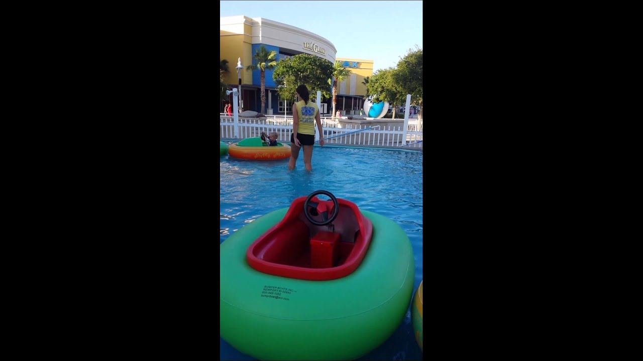 Bumper boats panama city beach YouTube