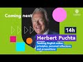 Herbert Puchta - Teaching English online | #CambridgeDay2020