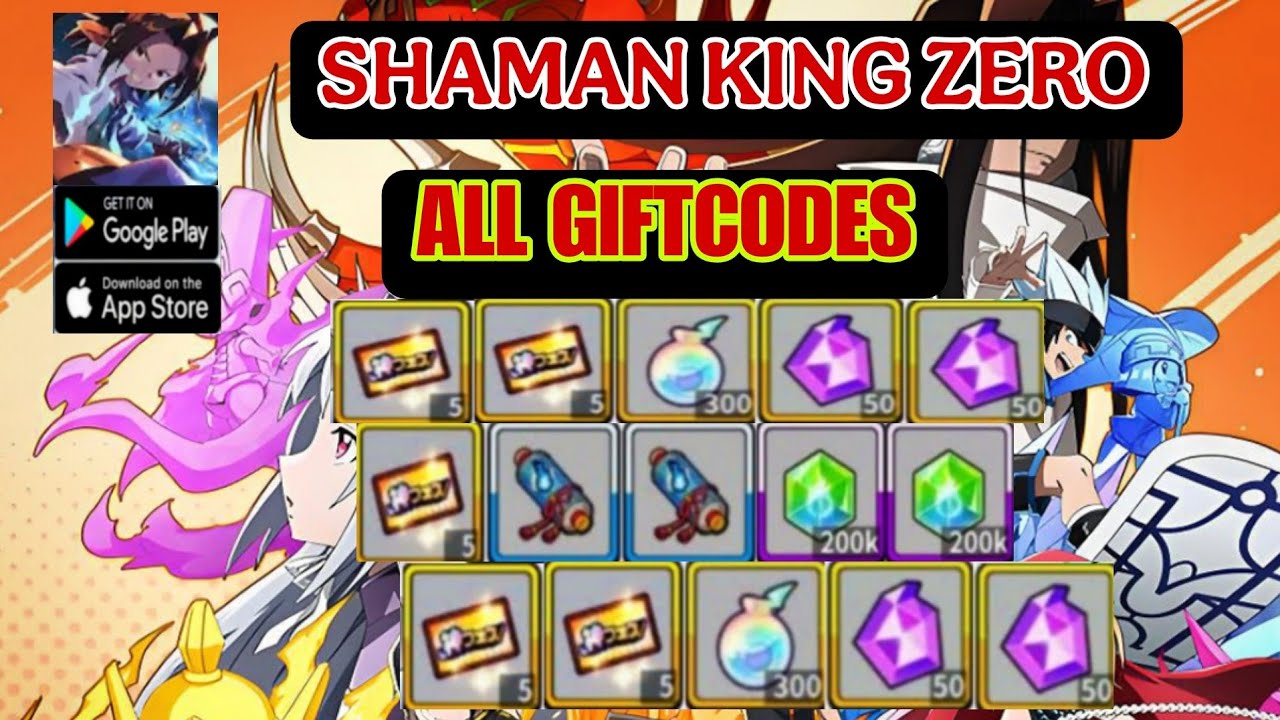Shaman Code Shaman King Zero & All 14 Giftcodes | 14 Free Codes Shaman King Zero ...