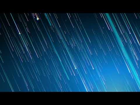 Falling stars at night Free Background Footage   Meteor Shower free background   Vj Loops 2020