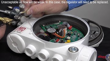 Logix™ 3200MD Positioner Internal Regulator Maintenance and Repair