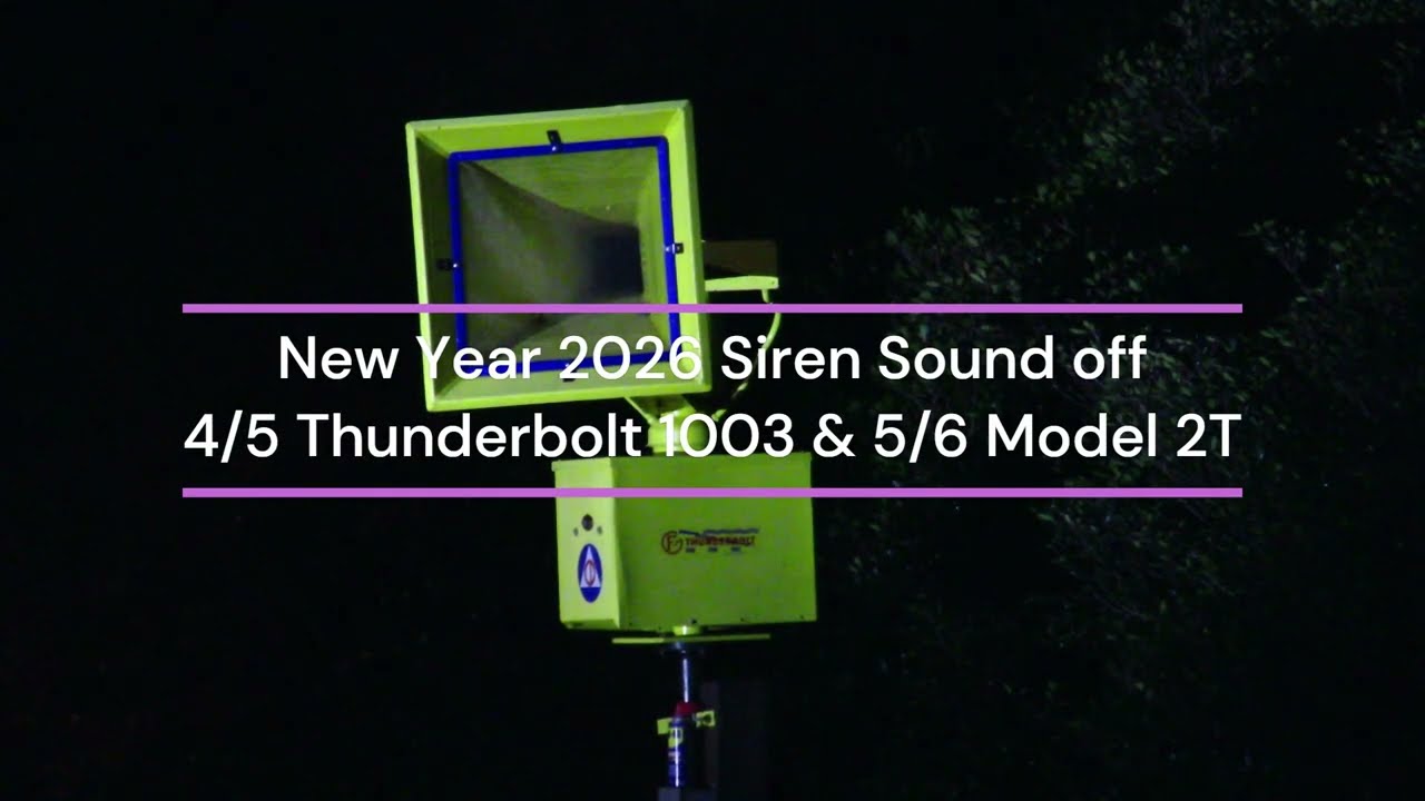 New Years 2026 - 4/5 FS&S Thunderbolt 1003B & 5/6 Swapped FE Model 2T - Hi-Lo & Attack