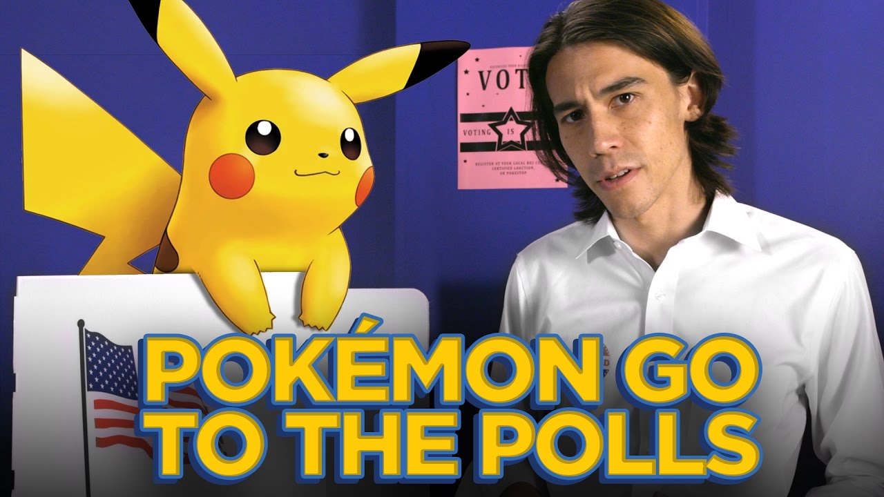 But, Seriously, Pokèmon Go to the Polls